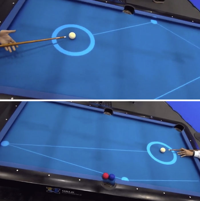 Augmented Reality Pool Trajectory