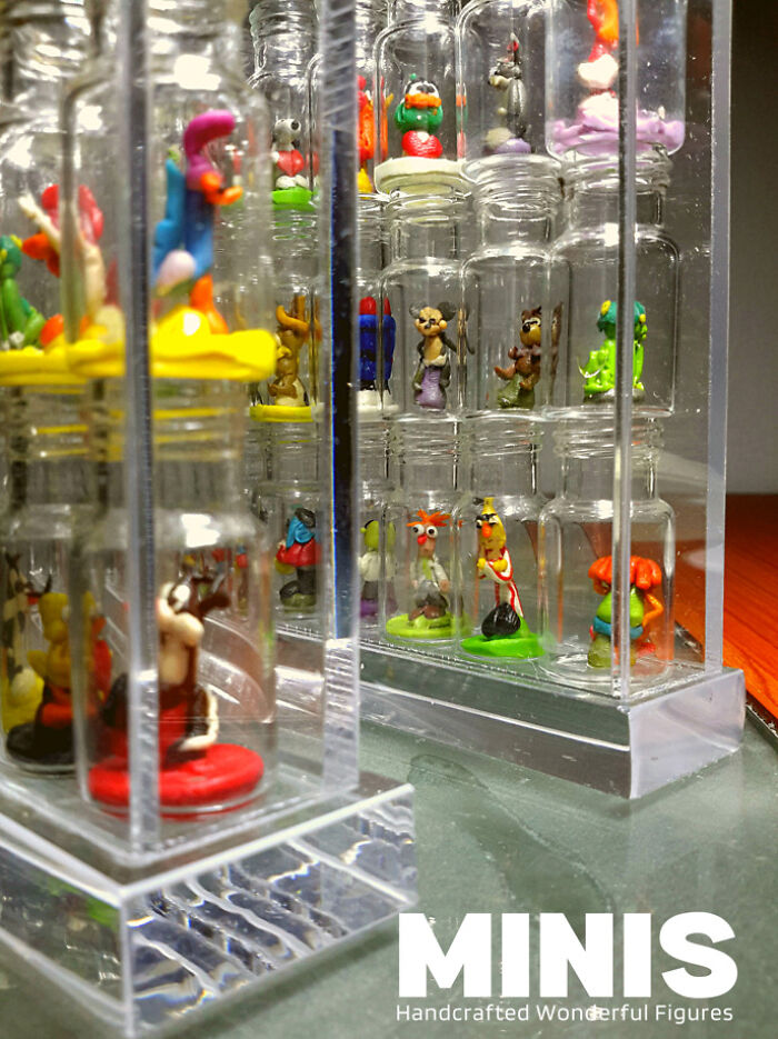 I Created These Tiny Figures With My Own Hands For All Of You! Minis Coming Soon On Kickstarter!