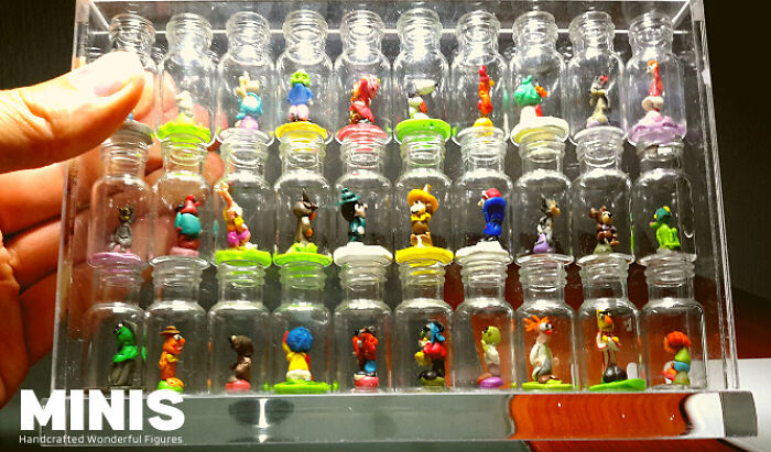 I Created These Tiny Figures With My Own Hands For All Of You! Minis Coming Soon On Kickstarter!
