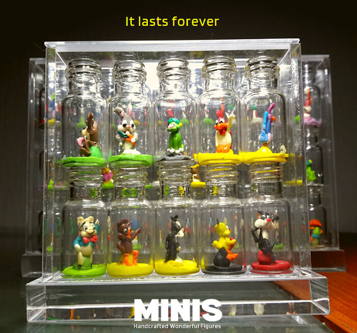 I Created These Tiny Figures With My Own Hands For All Of You! Minis Coming Soon On Kickstarter!