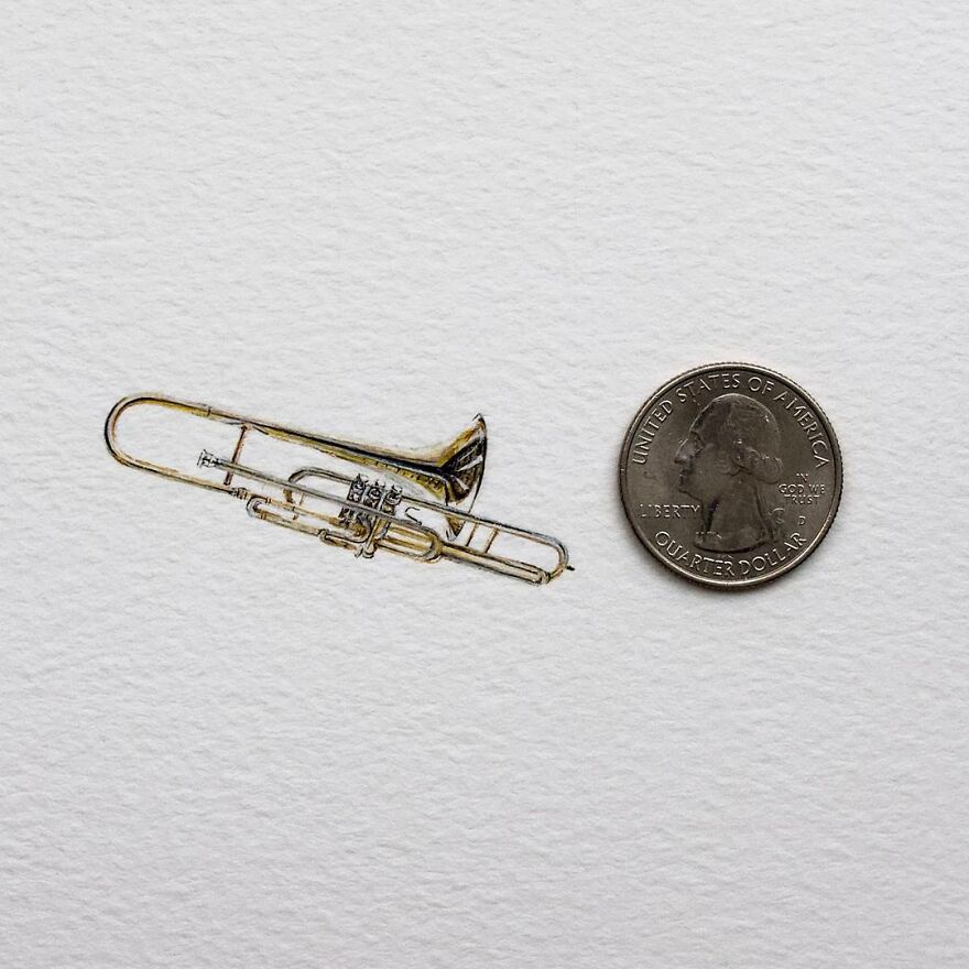 I Want You To Stop And Appreciate The Little Things In Life So I Create Miniature Paintings