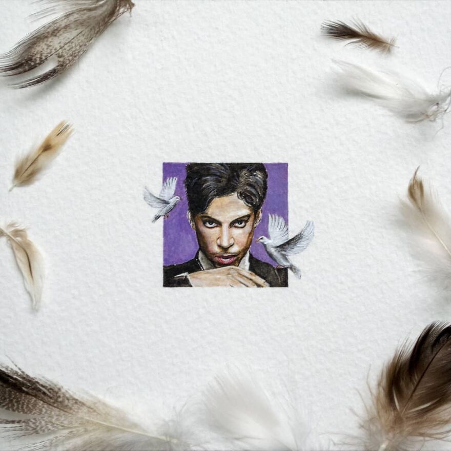 I Want You To Stop And Appreciate The Little Things In Life So I Create Miniature Paintings