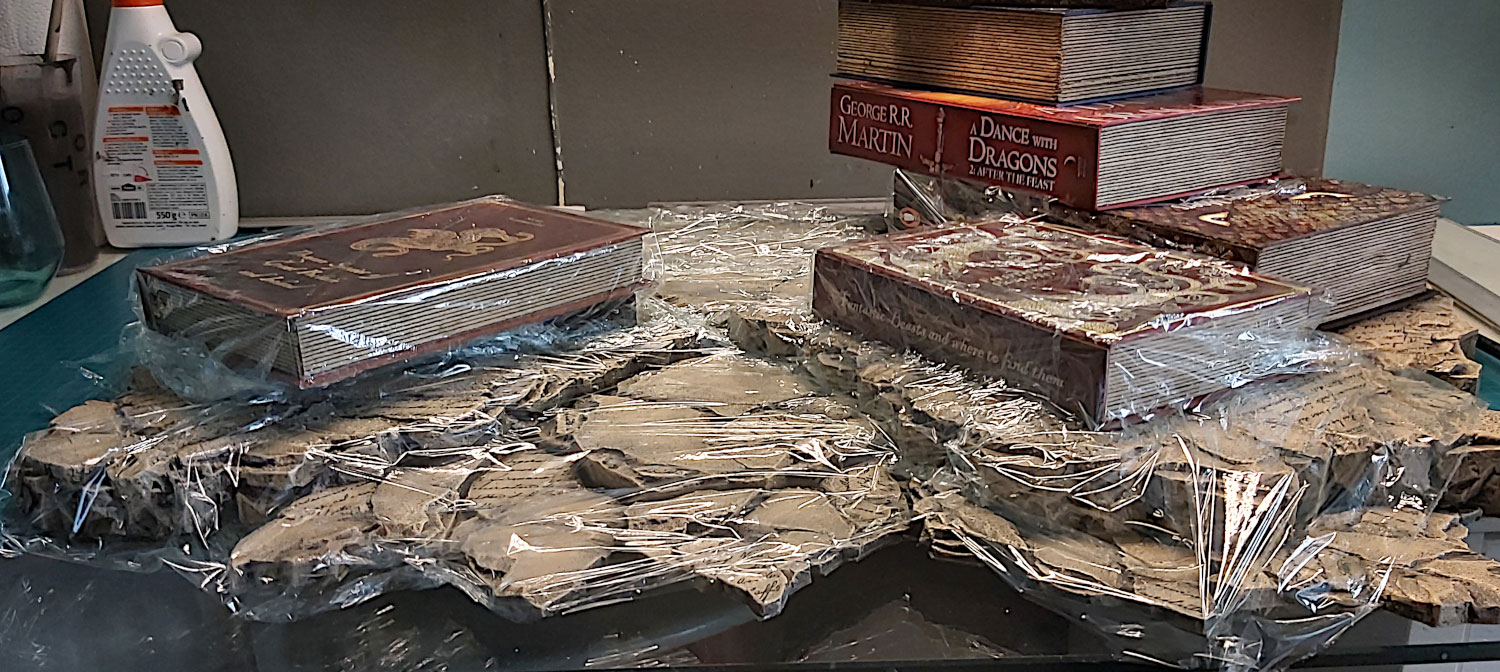 I Created Dragon Book Lamp To Try Out Some New Techniques