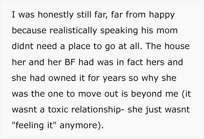 "We Have Two Rooms Available": Woman Is Confused After Fianc&eacute; Refuses To Let Her Family Move In For A While, Even Though She Helped His Family Years Ago