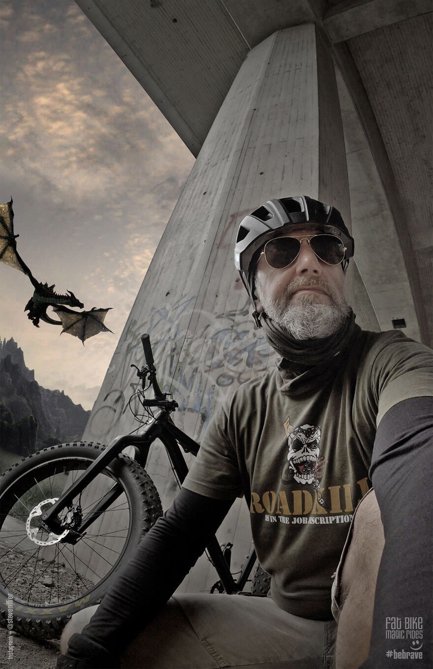 My Magic Fat Bike Rides Or I Can See Dragons Fly … My Magic Fat Bike Rides Or I Can See Dragons Fly …