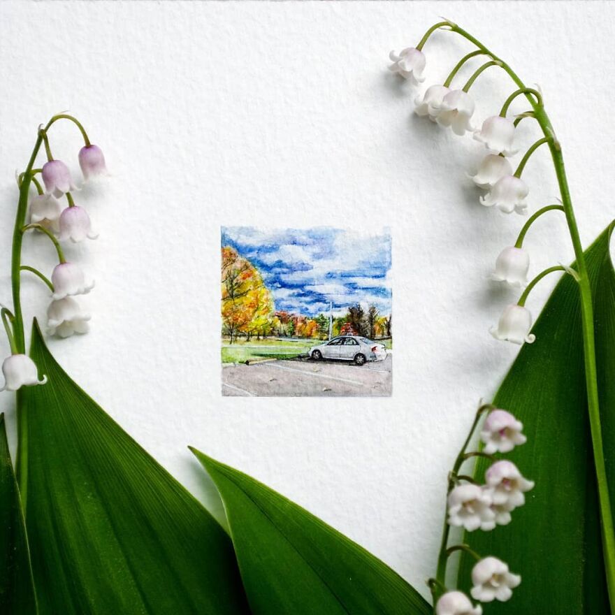 I Want You To Stop And Appreciate The Little Things In Life So I Create Miniature Paintings