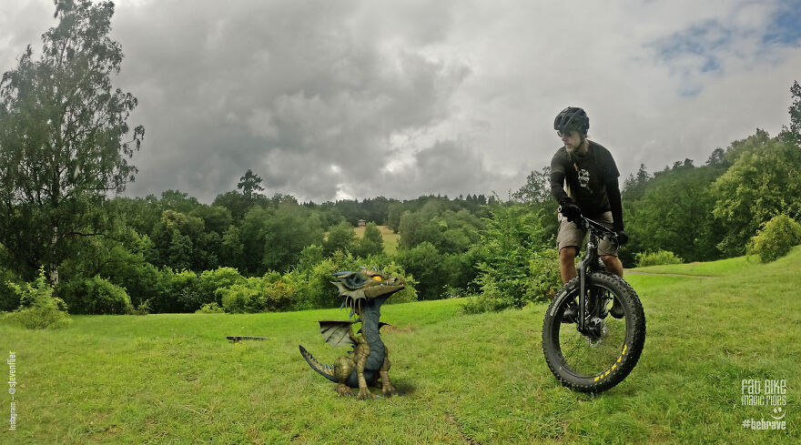 My Magic Fat Bike Rides Or I Can See Dragons Fly … My Magic Fat Bike Rides Or I Can See Dragons Fly …