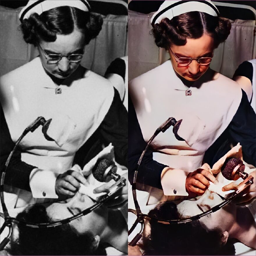 Vintage Asylum Patient Photos Restored. Sad And Scary At The Same Time Vintage Asylum Patient Photos Restored. Sad And Scary At The Same Time