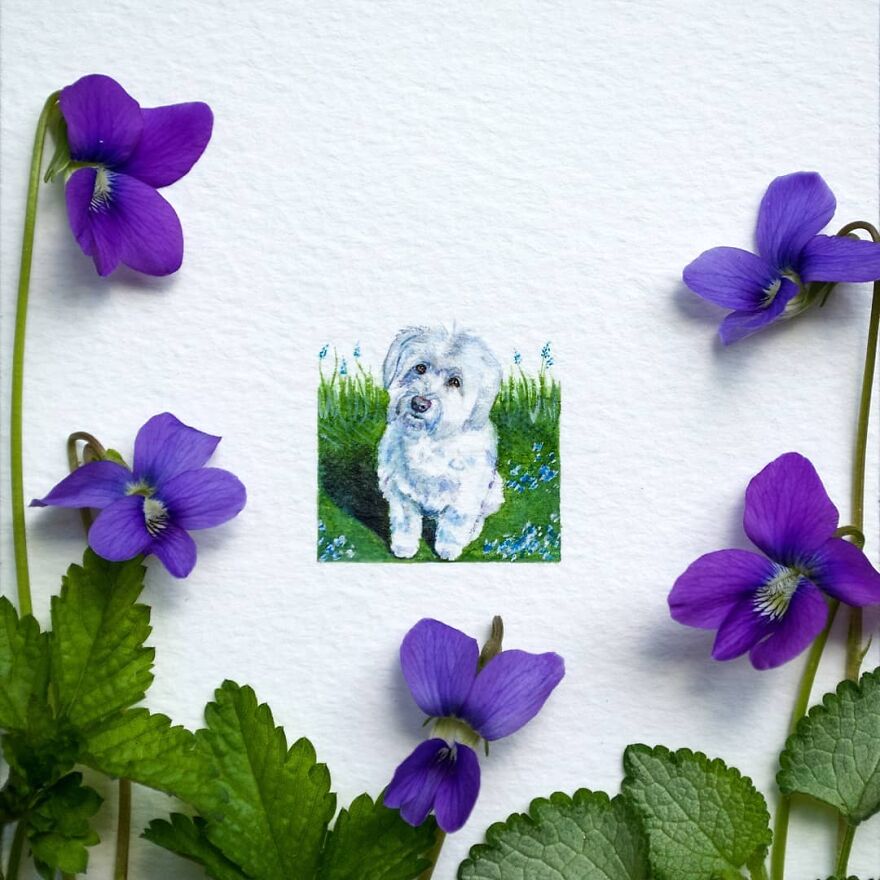 I Want You To Stop And Appreciate The Little Things In Life So I Create Miniature Paintings