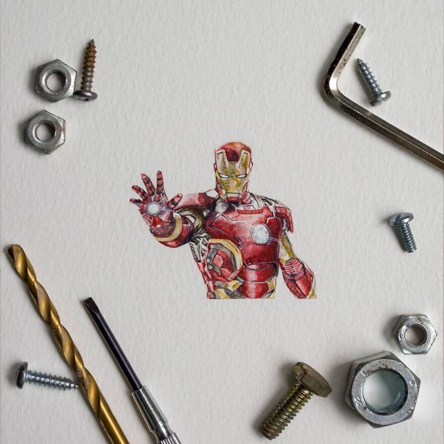 I Want You To Stop And Appreciate The Little Things In Life So I Create Miniature Paintings