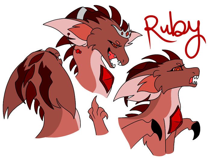 A Reference Sheet Of One Of My Characters. She’s A Bit Of A B**ch.