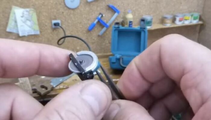 DIY Mini Functional Makita Circular Saw, 1:12 Scale , 3D Printed. Designed By Me In Solidworks. Printed Using Elegoo Mars 2