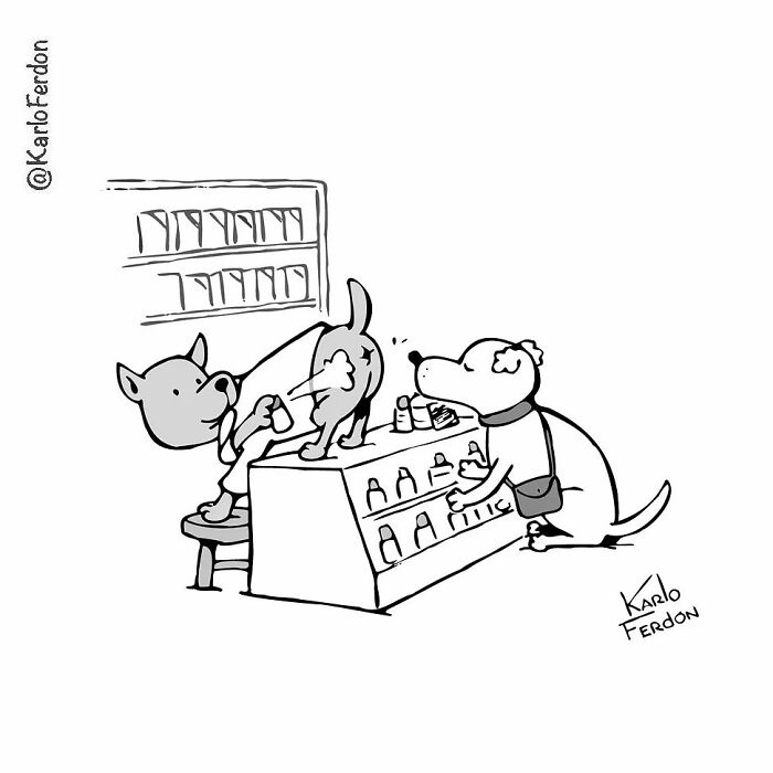 Karlo Fedon's Silent, Minimalist Humor (57 New Pics)