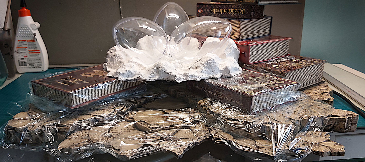 I Created Dragon Book Lamp To Try Out Some New Techniques