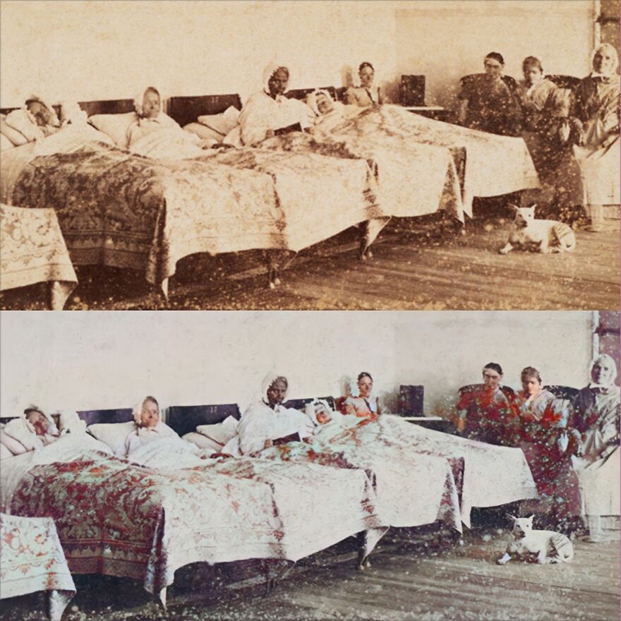 Vintage Asylum Patient Photos Restored. Sad And Scary At The Same Time Vintage Asylum Patient Photos Restored. Sad And Scary At The Same Time