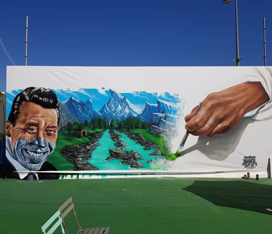 French Street Artist Occupies The Empty Spaces Of His City With His Amazing And Gigantic 3D Art (27 Pics)