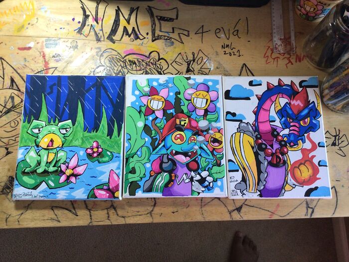 I Did These With Posca Pens And Dang Do I Love Them.