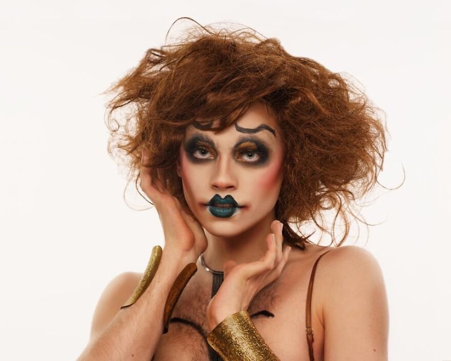 Drag Queen Image Wins First Place In UK Print Competition.