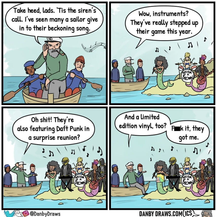 Artist Makes Random Comics That Promise To Color Your Day (59 Comics)