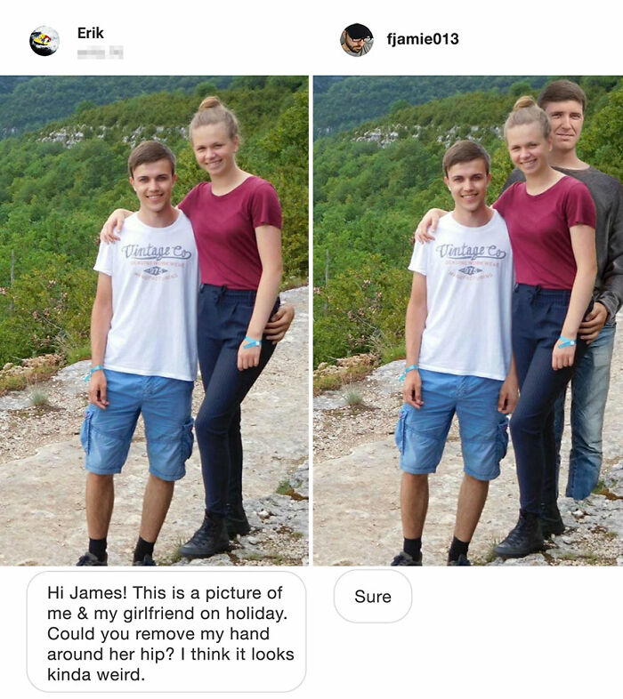 Photoshop Troll Who Takes Photo Requests Too Literally Strikes Again, And The Result Is Hilarious (17 Pics)