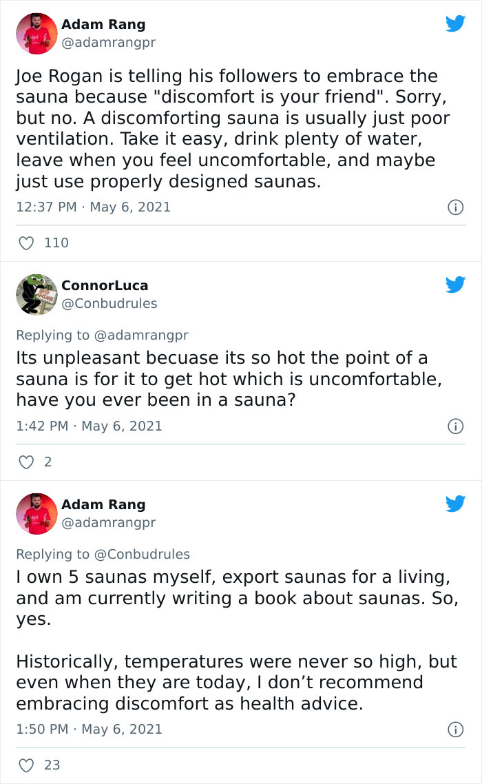 Sauna Advice