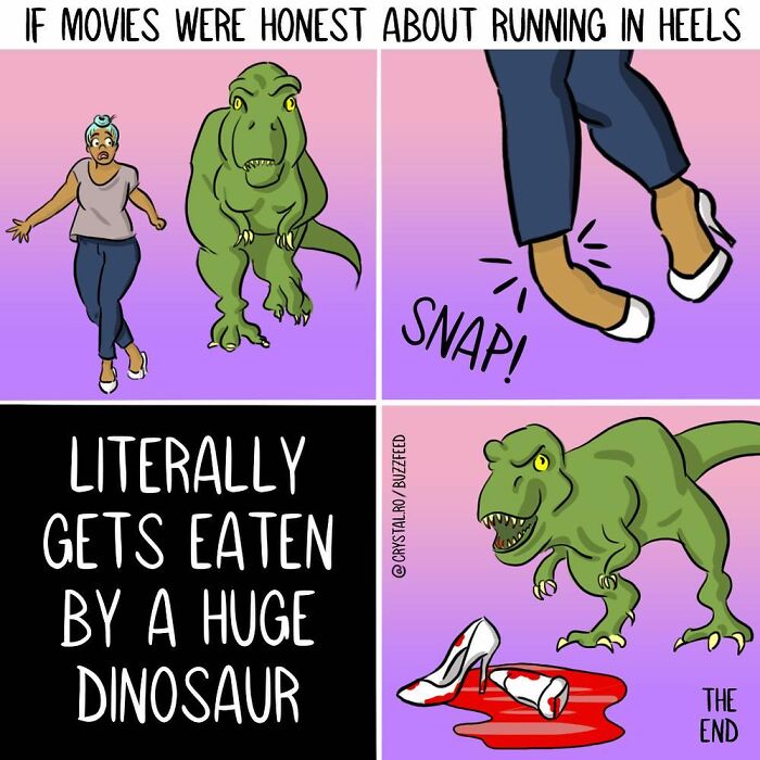 Witty Comics About Female Struggles That Many Women Can Definitely Relate To