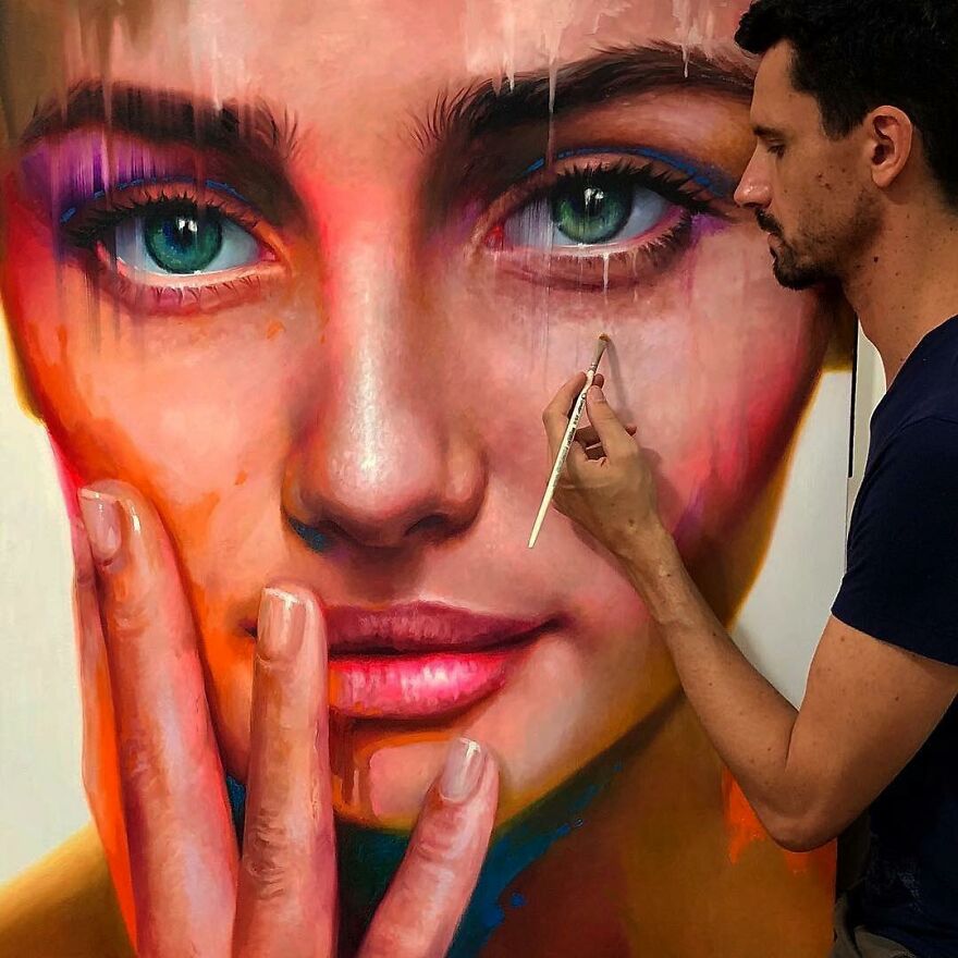 Brazilian Artist Creates Oil Paintings That Look Like Photographs (45 Pics)