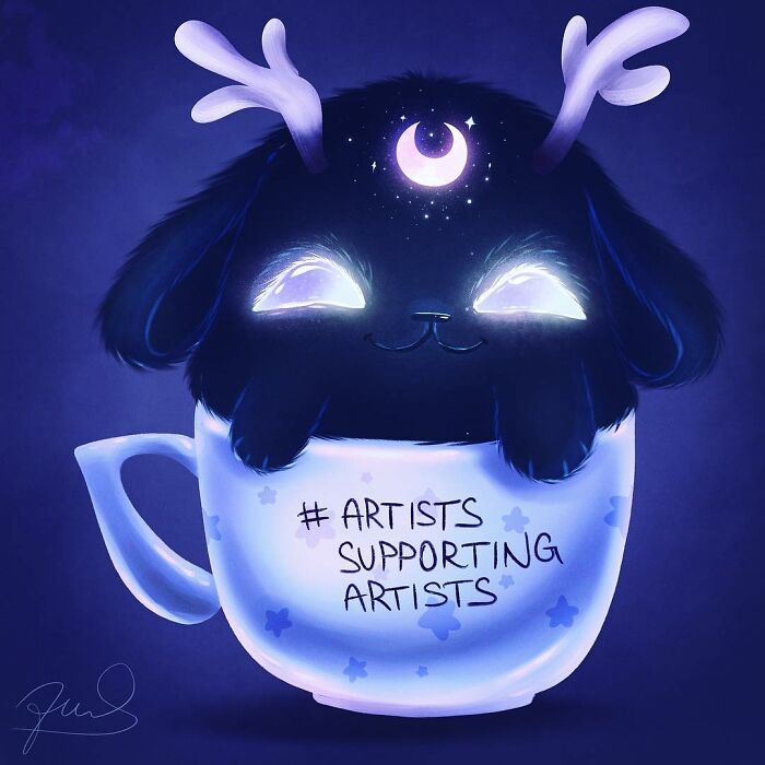 I Create Cute Glowing Monsters From Outer Space (28 Pics)