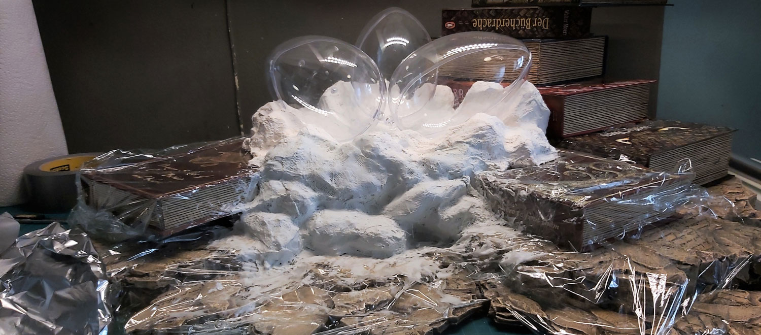 I Created Dragon Book Lamp To Try Out Some New Techniques