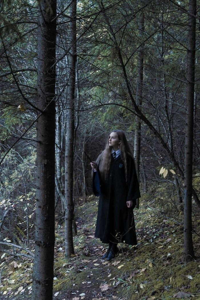 My Luna Lovegood Costume This Halloween