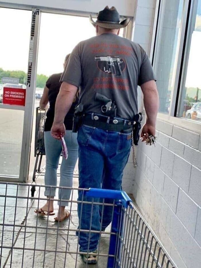 Left Handed, Right Handed, And Back Handed Gun