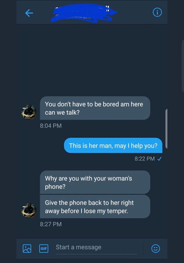 Don't Wanna Get Him Mad