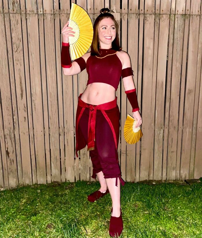Fire Nation Suki For Halloween