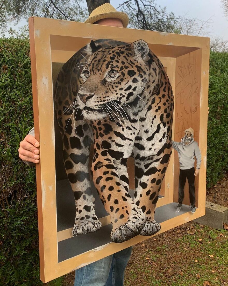 French Artist’s Realistic Graffiti Art That Seems To Jump Off The Wall (43 New Pics)