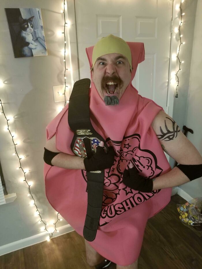 My “Whoopee Goldberg” Costume. Last Minute But I Was Still Pretty Proud Of It