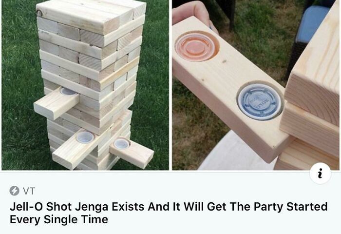 Jell-O Shot Jenga!