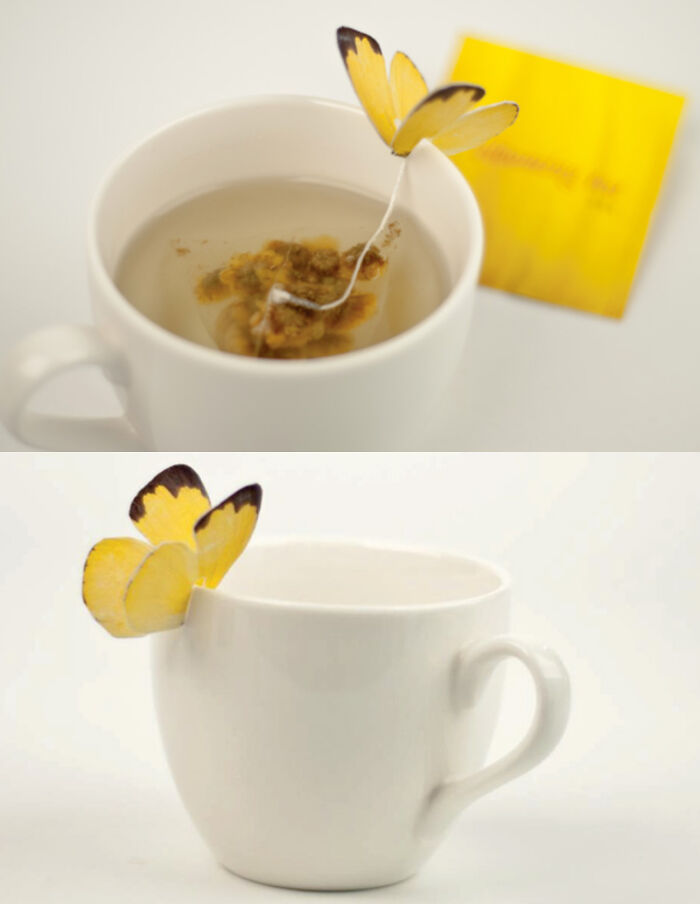 Butterfly Tea Bag