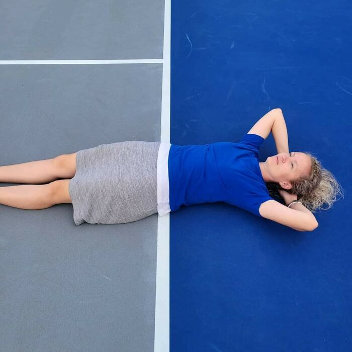 When She Matches The Court