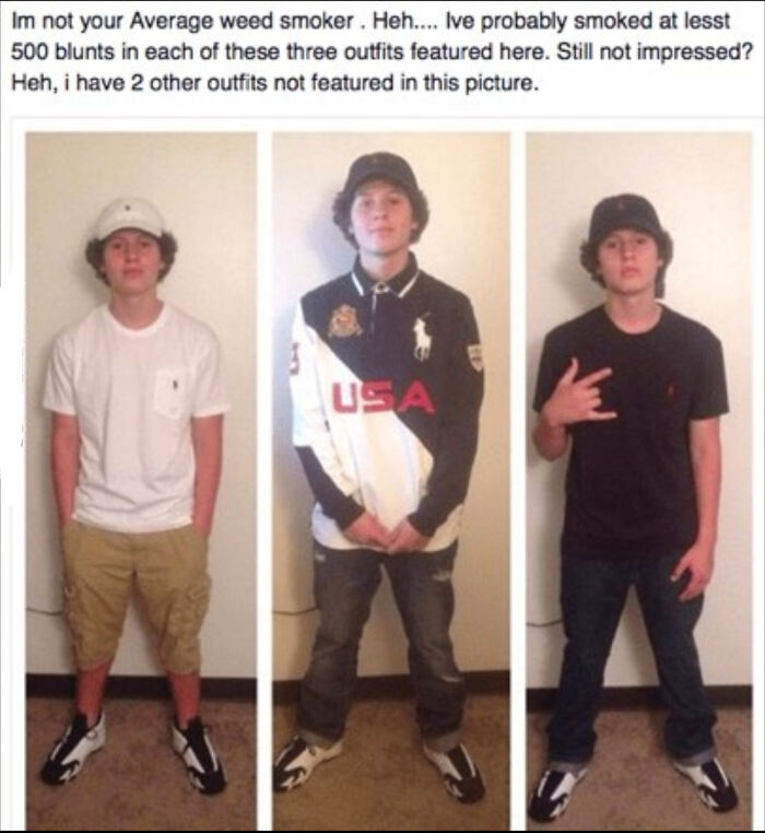 Dude Posted This In A Facebook Group About "What People Are Wearing"