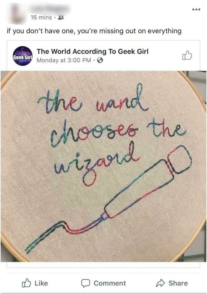 First Thing I See On Facebook This Morning