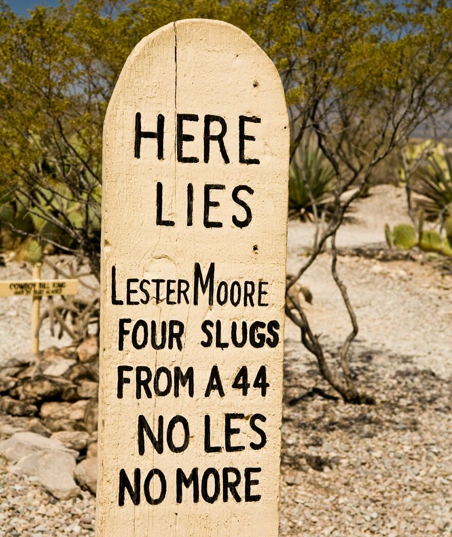 A Tombstone tombstone