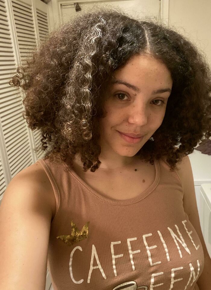 The White Streak In My Hair. I’ve Had It Since I Was A Little Girl