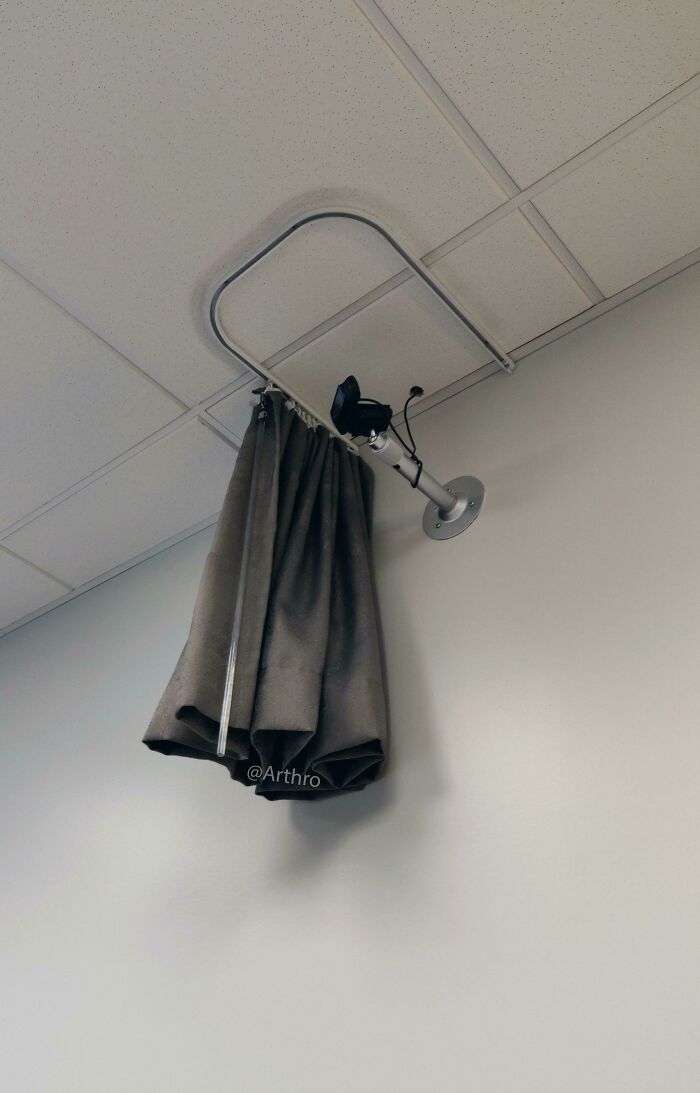 Privacy Curtain At My Doctor's Office