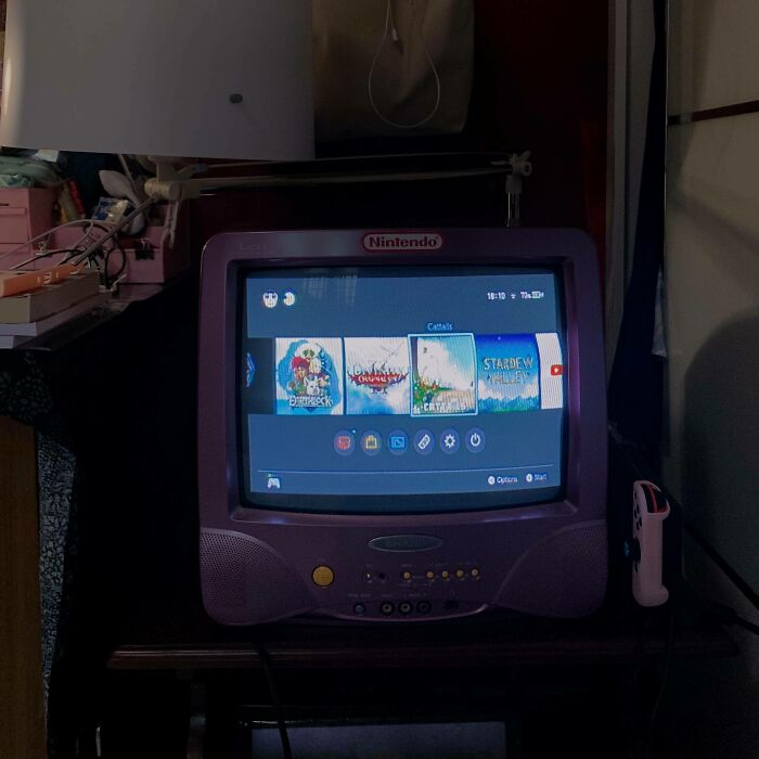 I Got My Switch Running On An Old Crt