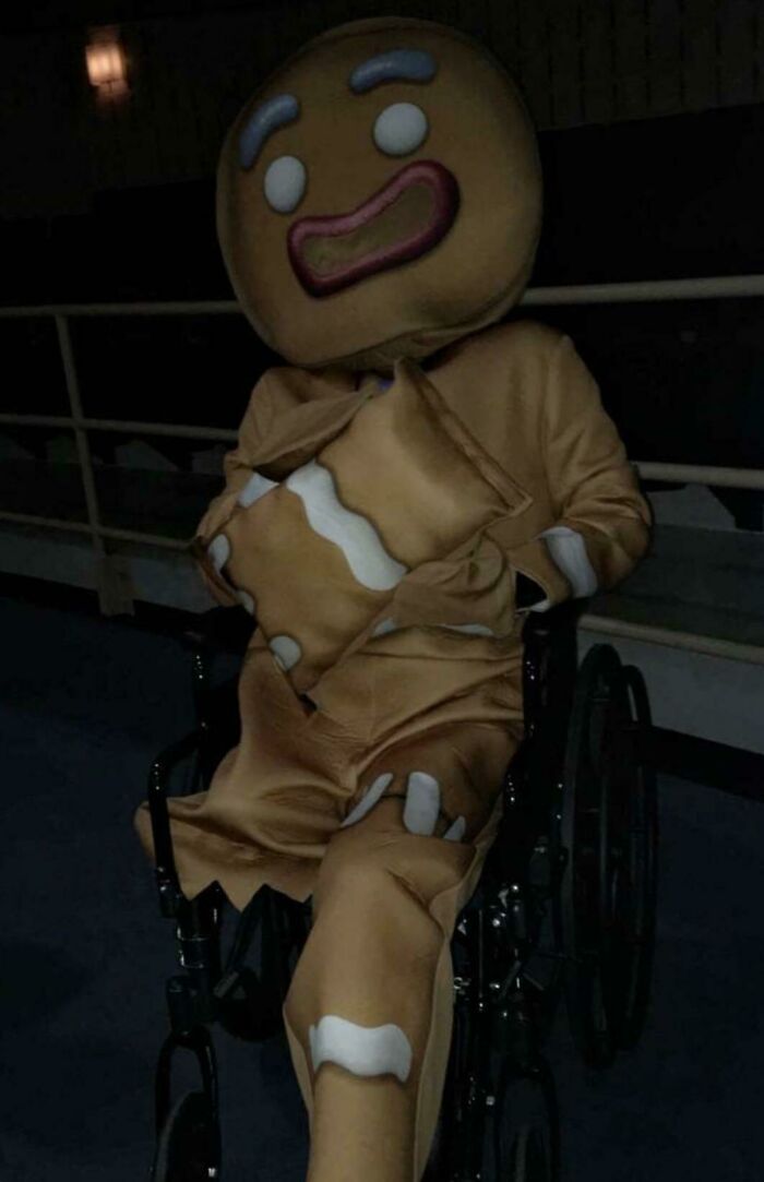 Is It Too Late To Post An Amputee Halloween Costume?