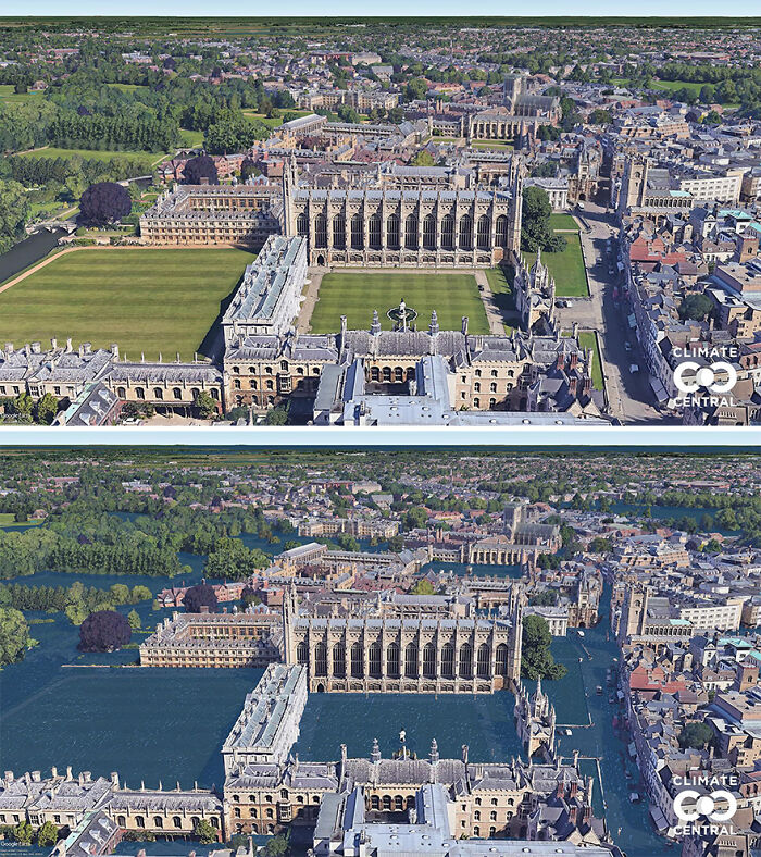 La capilla del King's College, Cambridge, Reino Unido