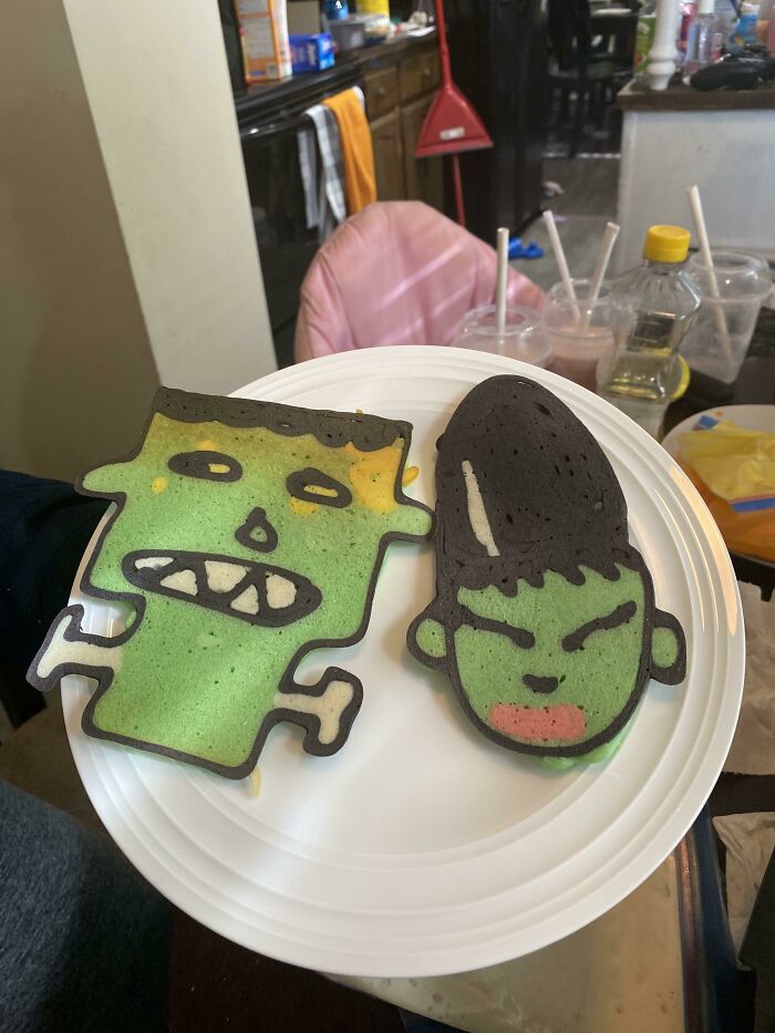 Made Some Halloween Pancakes Can’t Wait For Halloween