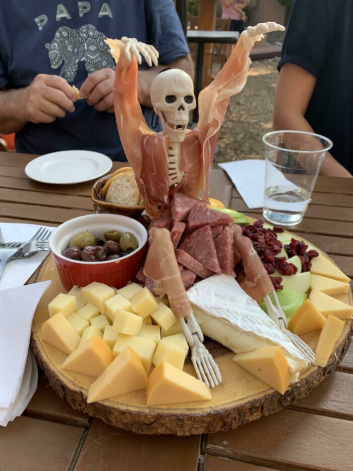 Spooky Charcuterie Board