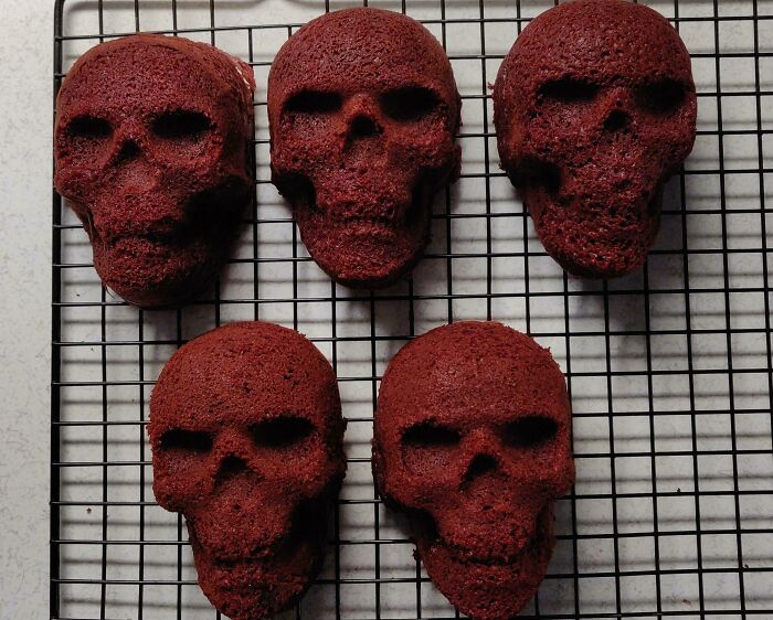 Skull Cakes For My 1st Cake Day