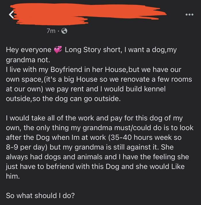 I Found This On A Dog Group On Facebook...”only 35-40 Hours”